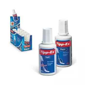 Корректирующая жидкость с губкой BIC Tipp-ex Rapid, 20 мл, 8859943