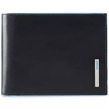 Кошелек мужской Piquadro Blue Square PU1239B2R/N черный натур.кожа