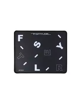 Коврик A4Tech FStyler FP25 черный/белый 250x200x2мм