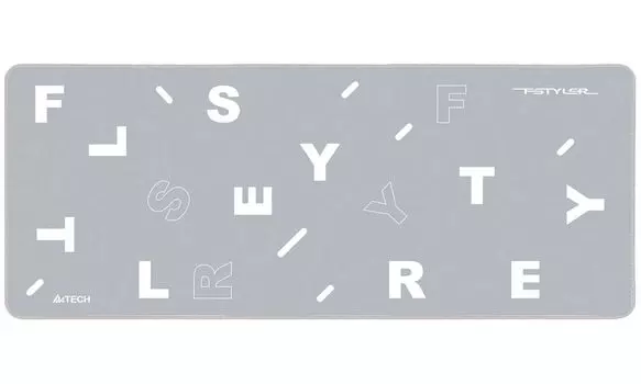 Коврик A4Tech FStyler FP75 серый/белый 750x300x2мм