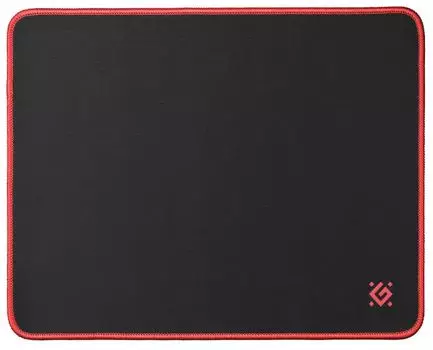 Коврик Defender Black M 360x270x3 мм, ткань/резина (50560)