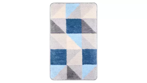 Коврик для ванной Fixsen Visa 1-ый серо-голубой, 50х80см (FX-5005X)