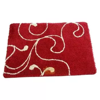 Коврик для ванной комнаты IDDIS Flower Lace 60*90 см микрофибра 411M690I12