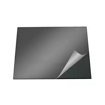 Коврик-подкладка настольный для письма (650х520 мм), c прозрачным листом, черный, DURABLE (Германия), 7203-01