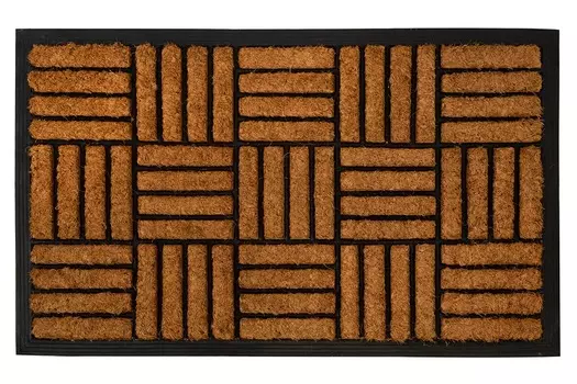 Коврик придверный PARQUET кокосовый 75x45см ATTRIBUTE MAT