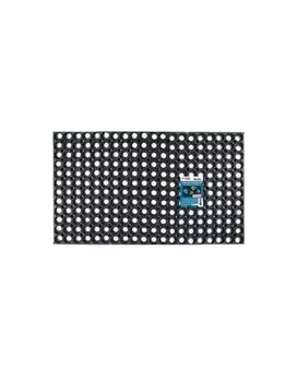 Коврик входной резиновый грязесборный ячеистый, 80х120 см, толщина 16 мм, LAIMA EXPERT, 607812