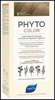 Краска для волос Phytosolba Phyto Color Очень Светлый блонд 9