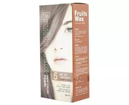 Краска для волос Welcos Fruits Wax Pearl Hair Color #05