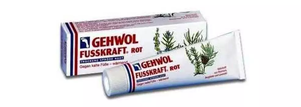 Красный бальзам Gehwol для сухой кожи, 125 мл