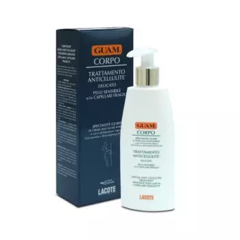 Крем антицеллюлитный для чувствительной кожи с хрупкими капиллярами Guam Corpo, 200 мл