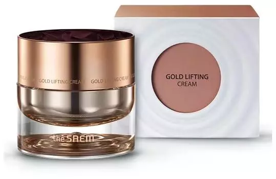 Крем антивозрастной с лифтинг-эффектом The Saem Gold Lifting Cream 50мл