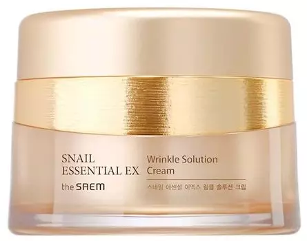 Крем антивозрастной The Saem Snail Essential EX Wrinkle Solution Cream 60мл