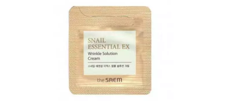 Крем антивозрастной The Saem Snail Essential Ex Wrinkle Solution Sample Cream 1.5ml