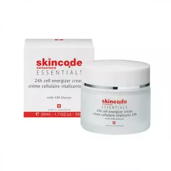Крем для лица энергетический клеточный SkinCODE Essentials «24 часа в сутки», 50 мл
