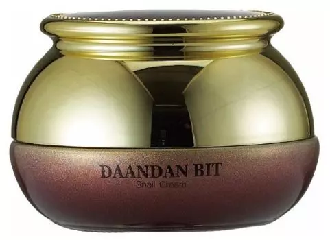 Крем для лица Jigott с муцином улитки Daandan Bit Snail Firming Cream