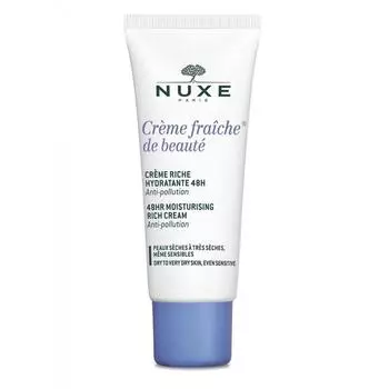 Крем для лица Nuxe Creme Fraiche de Beaute, 30 мл, насыщенный увлажняющий 48 ч
