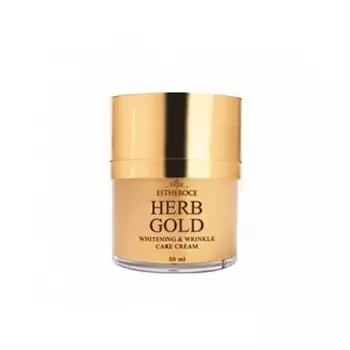 Крем для лица омолаживающий Estheroce Herb Gold Whitening &amp; Wrinkle Care Cream 50ml