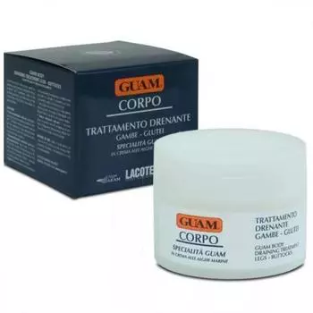 Крем для ног с дренажным эффектом Guam Corpo, 200 мл