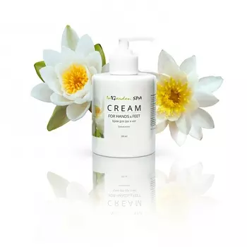 Крем для рук и ног InGarden "Белый лотос"300 мл