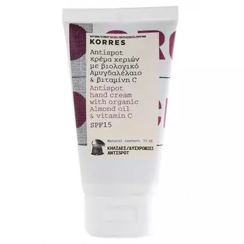 Крем для рук Korres миндаль и витамин С, 75 мл
