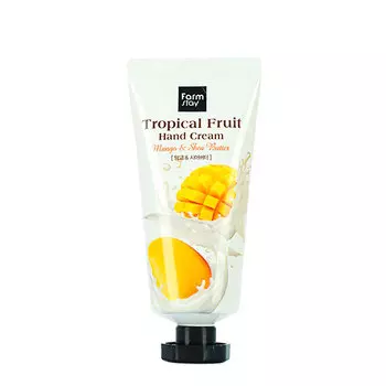 Крем для рук с манго и маслом ши FarmStay Tropical Fruit Hand Cream Mango &amp; Shea Butter, 50мл