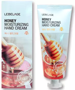 Крем для рук с медом LEBELAGE HONEY MOISTURIZING HAND CREAM, 100ml