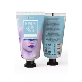 Крем для рук увлажняющий Milv 40 мл Пина колада