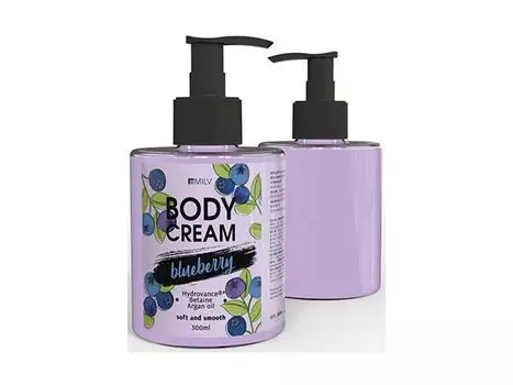 Крем для тела Milv Черника 300 мл