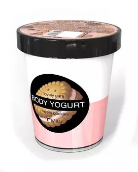 Крем-йогурт двухцветный Milv Печенье 210г