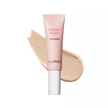 Крем-консилер The Saem Derma Wear Concealer 01 Light Beige 10 г