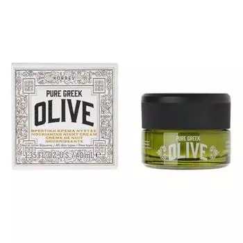 Крем ночной для лица Korres Греческая олива, 40 мл, питательный