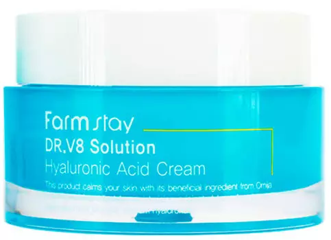 Крем с гиалуроновой кислотой FarmStay Dr-V8 Solution Hyaluronic Acid Cream, 50ml