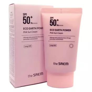 Крем солнцезащитный Eco Earth Pink Sun Cream