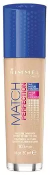 Крем тональный Rimmel Match Perfection Тон 100