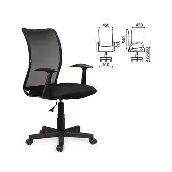 Кресло Brabix Spring MG-307 черное TW