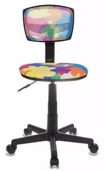 Кресло детское Бюрократ CH-299/ABSTRACT сетка мультиколор абстракция