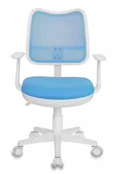 Кресло детское Бюрократ CH-W797/LB/TW-55 сетка голубой