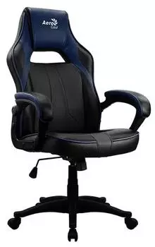 Кресло игровое Aerocool AC40C AIR black/blue
