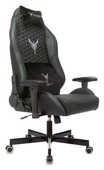 Кресло компьютерное Бюрократ Knight Neon черный