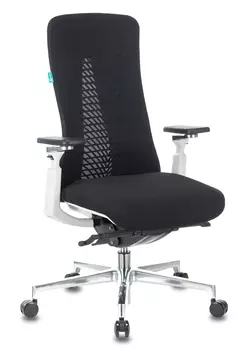 Кресло руководителя Бюрократ _MONE/BLACK черный