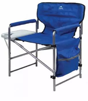 Кресло складное с полкой "Ника" , КСП/6 (синий)