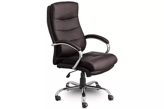 Кресло UTFC М-707 Бруно/Bruno хром S-0401 (черный)