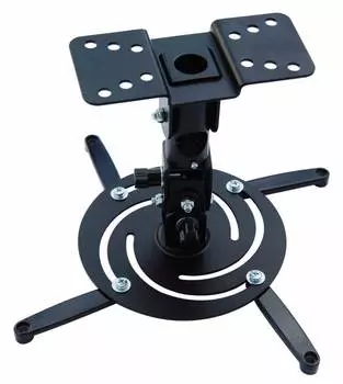 Кронштейн для проектора Cactus CS-VM-PR04-BK черный макс.21кг настенный и потолочный поворот и наклон