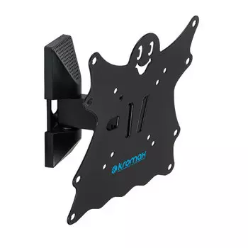 Кронштейн настенный Kromax CASPER-202 15-40" (наклон -15°/+5°, поворот 90°, до 30 кг, черный)