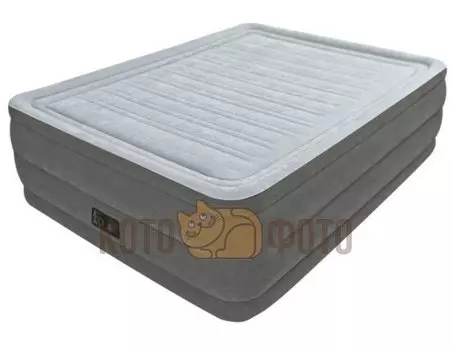 Кровать Intex 64418 Comfort-Plush High Rise, Queen, электрический насос