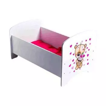 Кровать Коняша "Сладкоежка" (Серия Мишутки) арт.МК01С