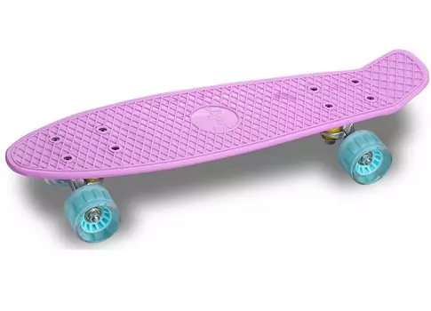 Круизер INDIGO (шасси алюминиевое, ABEC 7, колеса PU), LS-P2206B, Сиреневый, 56,5*15 см