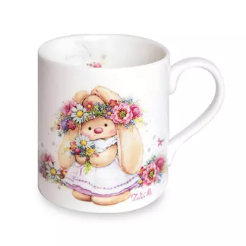 Кружка BUDI BASA ММ1-005 Зайка Ми в веночке
