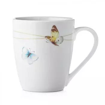 Кружка, Esprado Mariposa 400мл, твердый фарфор