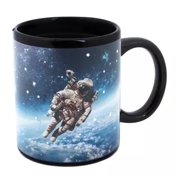 Кружка-хамелеон Эврика Космонавт 99366